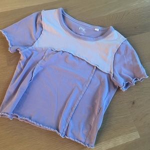 LIMITED TIME Purple Inside Out Top